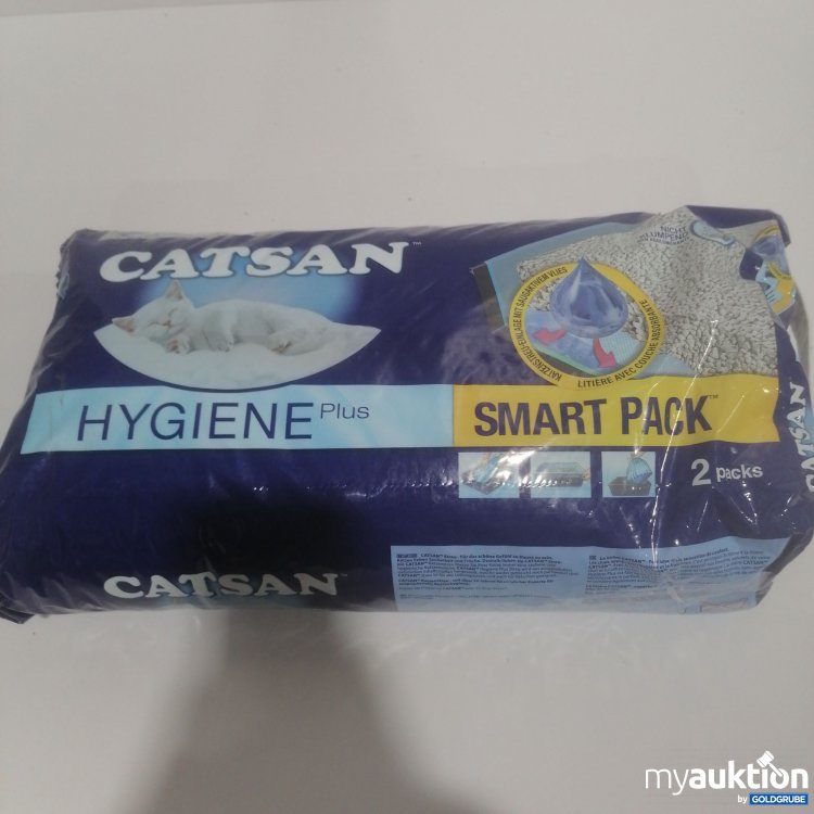 Artikel Nr. 778542: Catsan Hygiene Plus Katzenstreu 2Packs