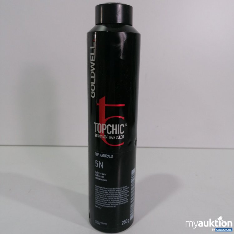 Artikel Nr. 794544: Goldwell Topchic Permanent Hair Color 5N Hellbraun 250g 