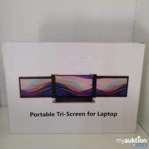 Auktion Portable Tri-Screen for Laptop