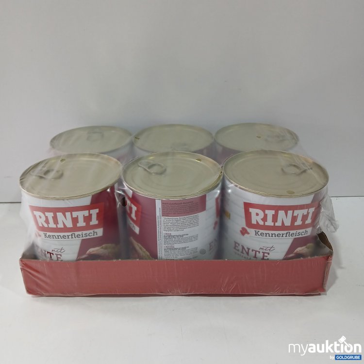 Artikel Nr. 804546: Rinti Kennerfleisch  Ente 6x 800g