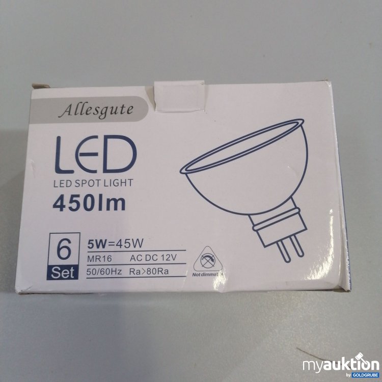 Artikel Nr. 769547: Allesgute LED Spot Light 6 Stück 5W