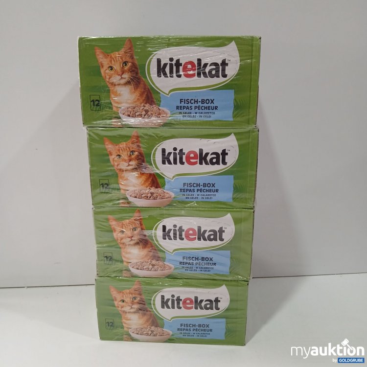 Artikel Nr. 804548: Kitekat Fisch-Box 4x12stk 