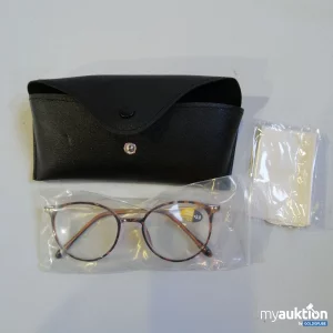 Auktion Brille mit Etui 