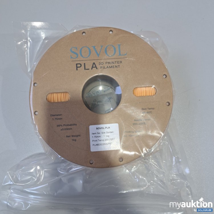 Artikel Nr. 356549: Sovol PLA 3D Drucker Filament 1 kg