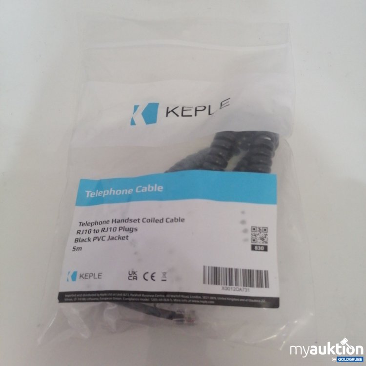 Artikel Nr. 733549: Keple Telephone Cable RJ10 to RJ10 Plug