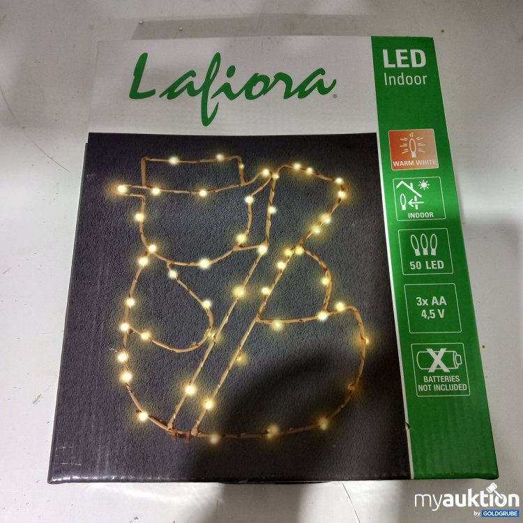 Artikel Nr. 377550: Lafiora LED Schneemann 20x25cm 