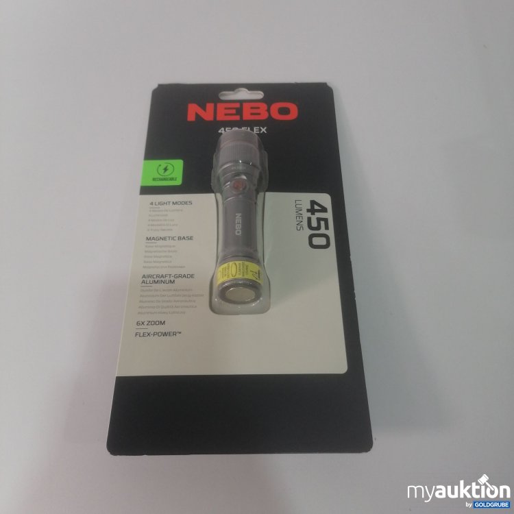 Artikel Nr. 511551: Nebo 450 Flex Taschenlampe 