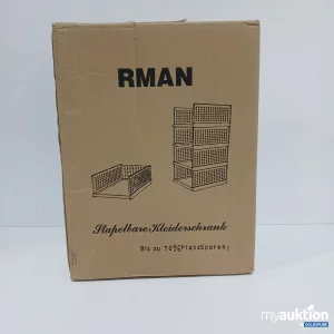 Artikel Nr. 799551: RMAN Stapelbare Kleiderschrank Kunststoff 43x33x18cm