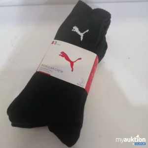 Auktion Puma Regular Crew Socken 3 Paar 