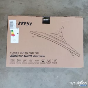Auktion MSI Curved Gaming Monitor Ootic G24 Series 