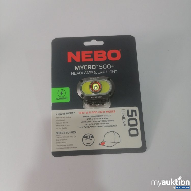 Artikel Nr. 511554: Nebo Mycro 500+ Headlamp 