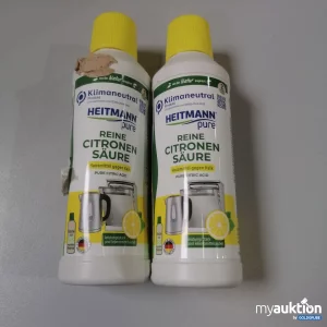 Artikel Nr. 760555: Heitmann Pure Reine Citronen Säure 2x500ml