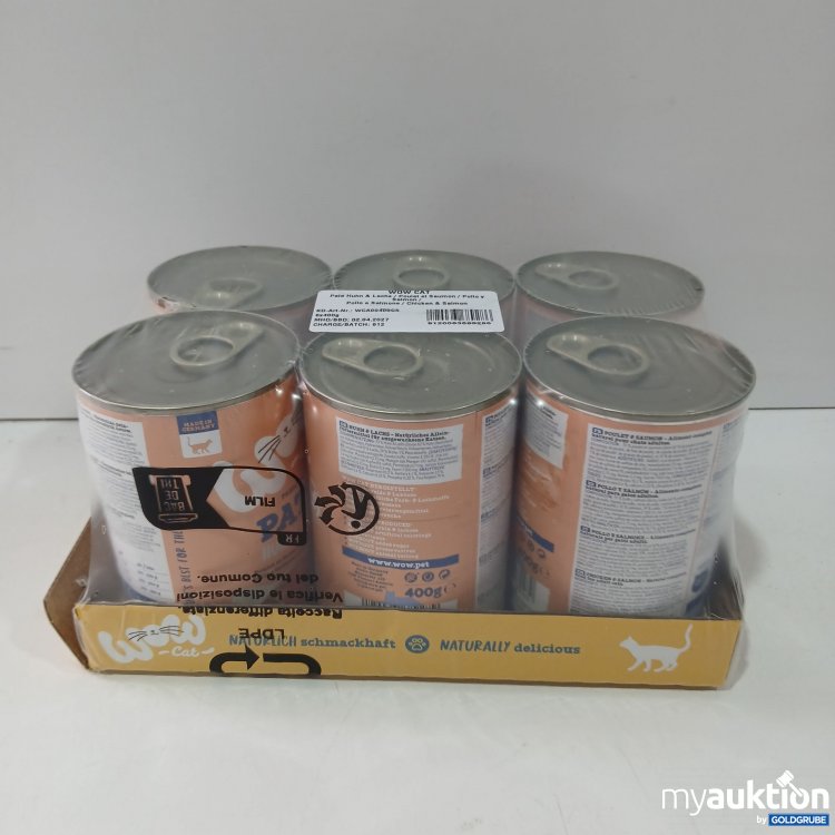 Artikel Nr. 804556: Wowereit Cat Pate Huhn&Lachs 6x400g 