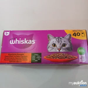 Auktion Whiskas Katzenfutter 40x85g  