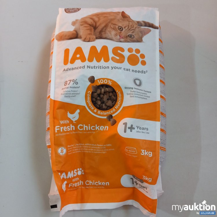 Artikel Nr. 757557: Iams Katzen Trockenfutter 3kg 