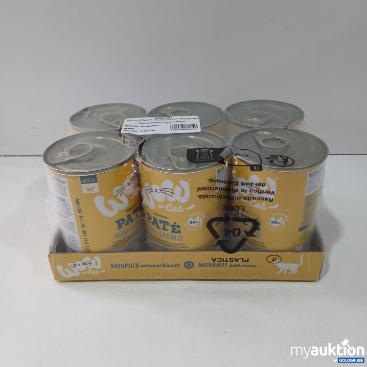 Artikel Nr. 804557: Wowereit Cat Pate Huhn &Garnele 6x400g 