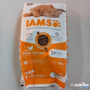 Auktion Iams Katzen Trockenfutter 3kg 