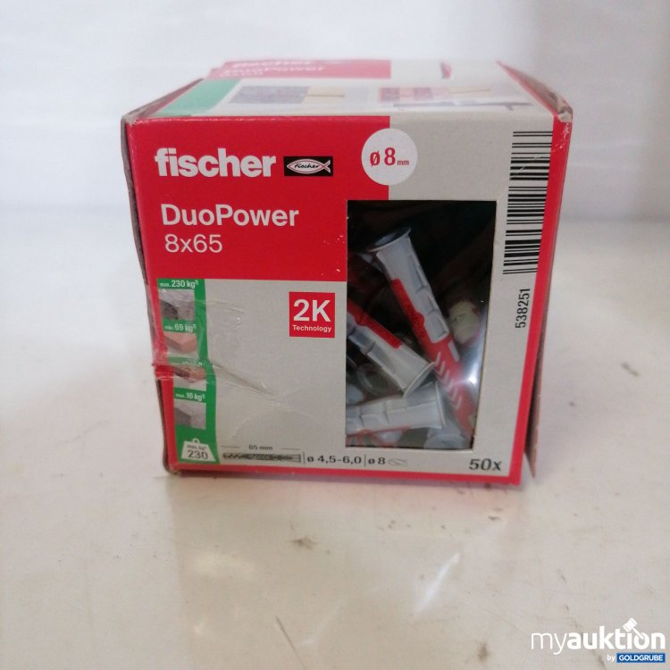 Artikel Nr. 772558: Dübel Fischer Duo Power 8x65