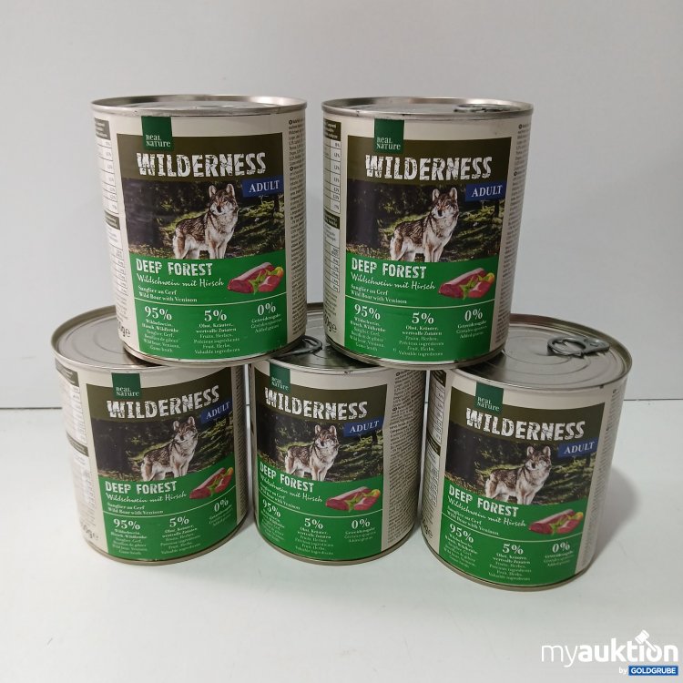 Artikel Nr. 804559: Real Nahure Wilderness Adult Deep Forest Wildschwein mit Hirsch 800g