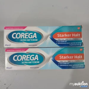 Auktion Corega Ultra Haftcreme 2x40g