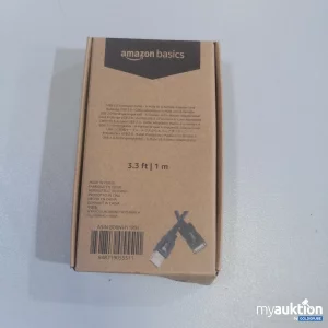 Artikel Nr. 769559: Amazonbasics Verlängerungskabel A-Stecker auf A-Buchse Adapterkabel 1m