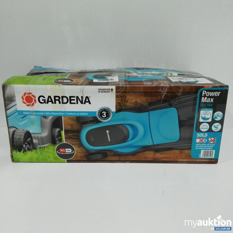 Artikel Nr. 385560: Gardena Power Max Akku Rasenmäher 