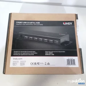 Auktion Lindy 7 Port USB 2.0 Metal Hub