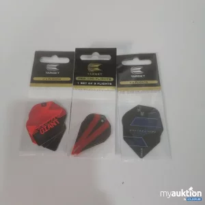 Auktion Target Darts 3er Pack x3 Flights