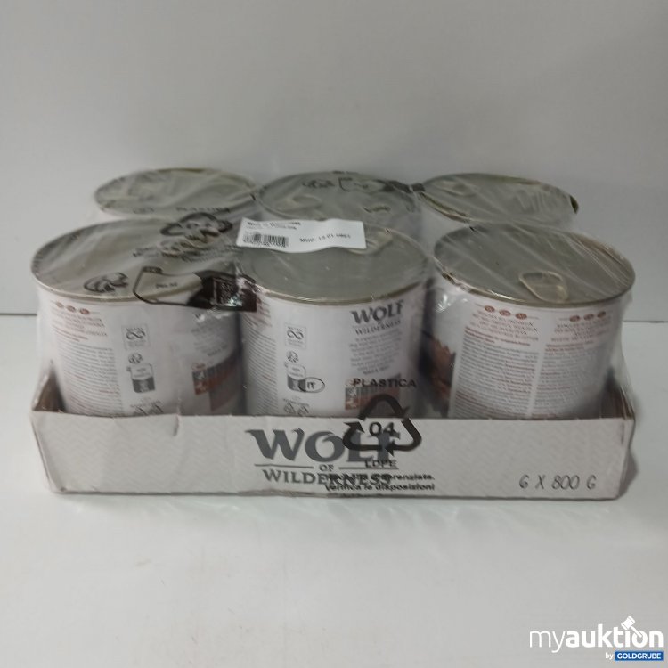 Artikel Nr. 804563: Wolf of Wilderness Oak Woods 6x800g 