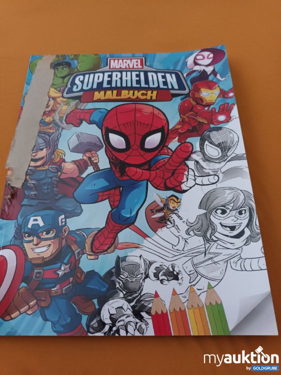 Artikel Nr. 347564: Marvel Superhelden Malbuch 