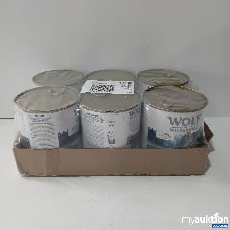 Artikel Nr. 804564: Wolf of Wilderness Wow Flisch Blue River 6x800g 