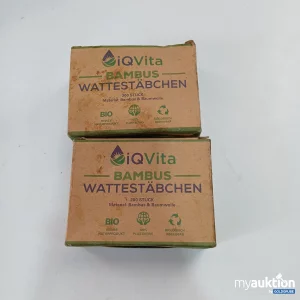 Artikel Nr. 797565: iQVita Bambus Wattestäbchen 2er Pack 