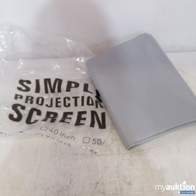 Artikel Nr. 364566: Simple Projection Screen 