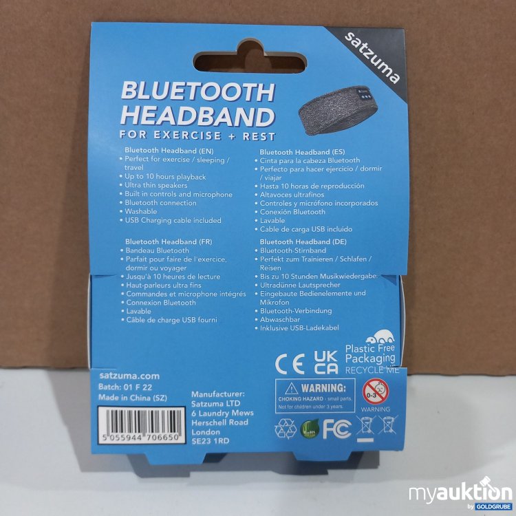 Artikel Nr. 380566: Bluetooth Stirnband 