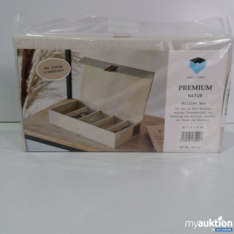 Artikel Nr. 796566: Premium Natur Brillenbox 