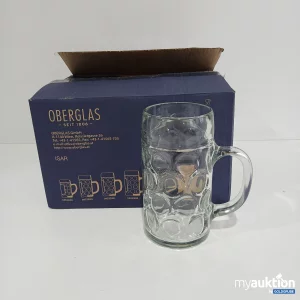 Artikel Nr. 801566: Oberglas Bierkrug 6Stk 1L