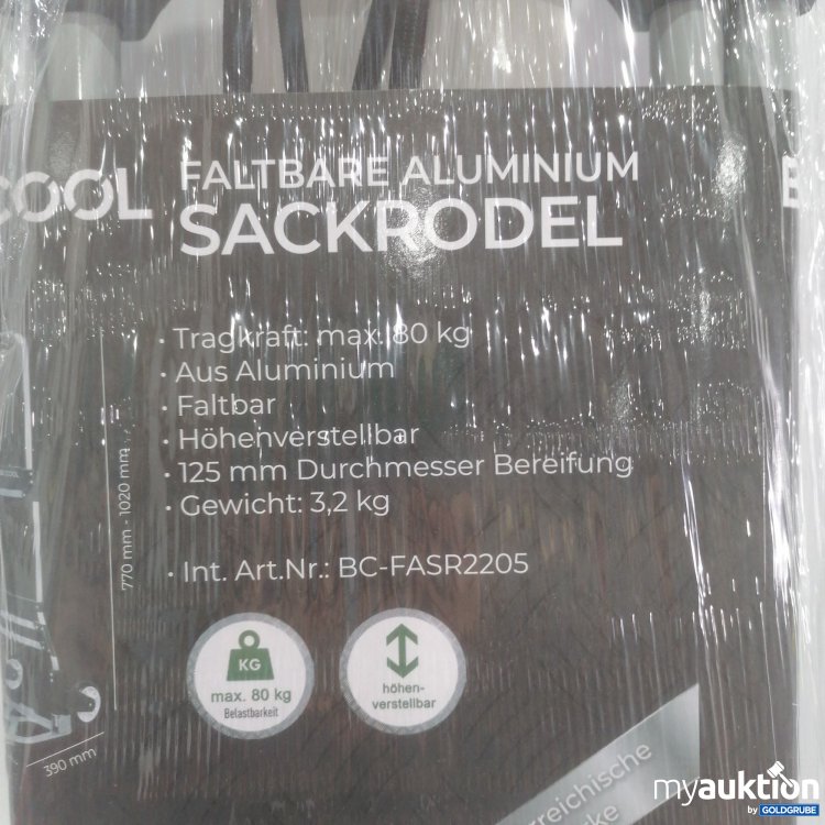 Artikel Nr. 780567: BeCool Faltbare Aluminum Sackrodel 