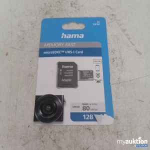 Auktion Hama Memory Fast UHS-I Card 128GB