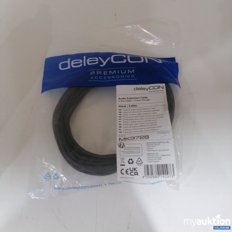 Artikel Nr. 750569: DeleyCON Audio Extension Cable 5m