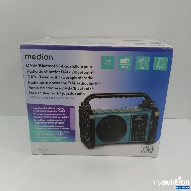 Artikel Nr. 780569: Medion DAB+/Bluetooth Baustellenradio 