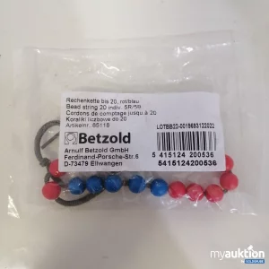 Auktion Betzold Rechenkette bis 20 rot/blau 