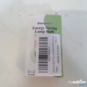 Auktion Karyoosi Enetgy Saving Lamp Bulb 