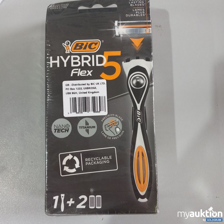 Artikel Nr. 754571: Bic Hybrid flex 5, Rasierer mit Ersatz Klingen 