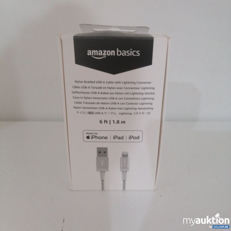 Artikel Nr. 750572: Amazonbasics Geflochtenes USB A-Kabel 