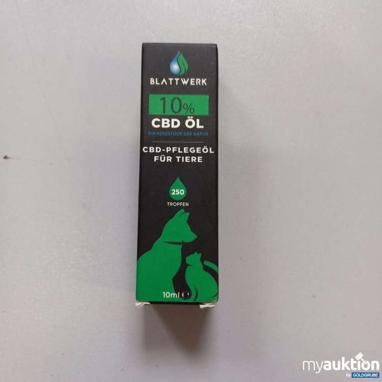 Artikel Nr. 771573: Blattwerk CBD Öl 10ml Hund & Katz