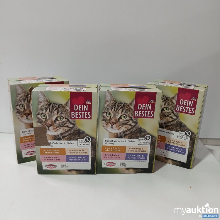 Artikel Nr. 804573: Dein Bestes Katzenfutter 12x100g 