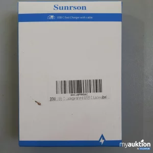 Auktion Sunrson USB C Ladegerät 