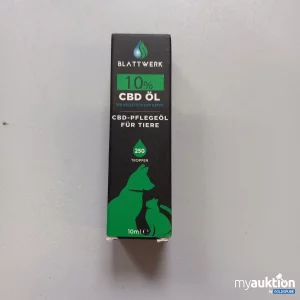 Auktion Blattwerk CBD Öl 10ml Hund & Katz