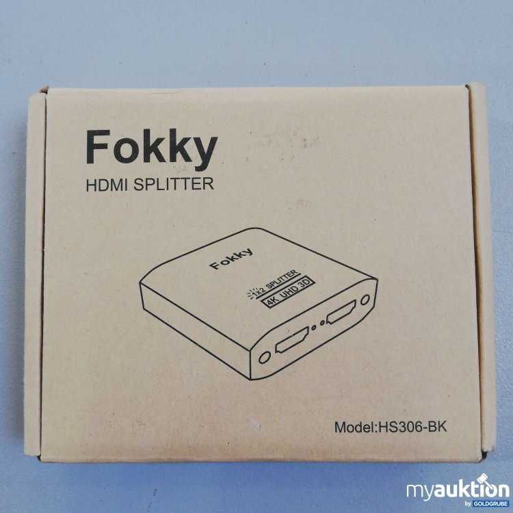 Artikel Nr. 756575: Fokky HDMI Splitter  HS306-BK