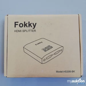 Auktion Fokky HDMI Splitter  HS306-BK